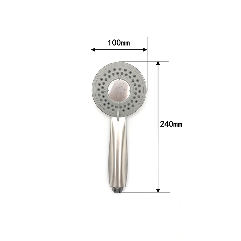 Hand spray brushed shower set 6603