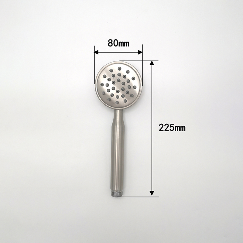 Electroplating household silver hand spray shower 6606