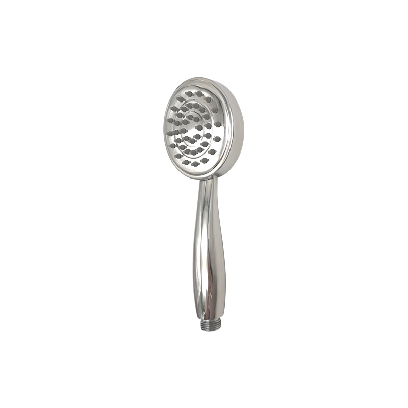 Pressurized shower handheld silver shower head 6610