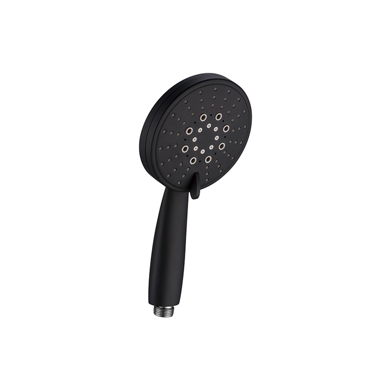 Booster shower round black stainless steel sprinkler 6613