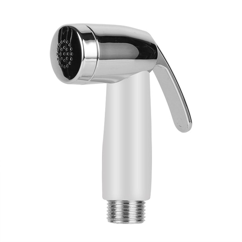 Electroplated silver spray gun bidet YM-F19