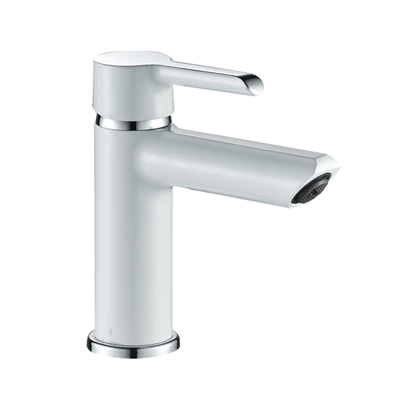 Zinc alloy 68 handle coin size mouth core80mm valve body outlet tube chrome plated faucet-MD4369