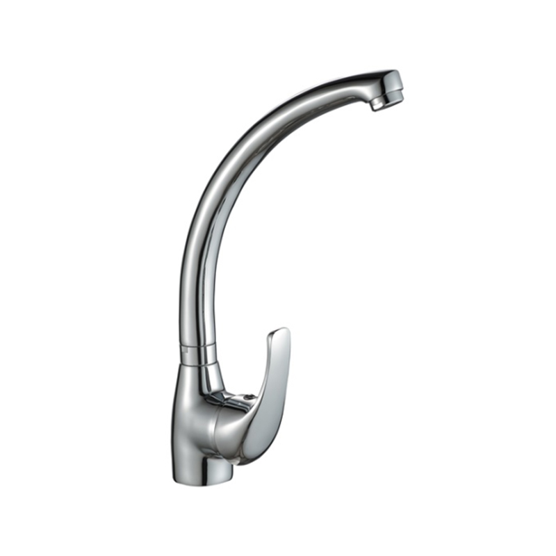 Long body A copper high standard electroplating elbow faucet DX4161-2