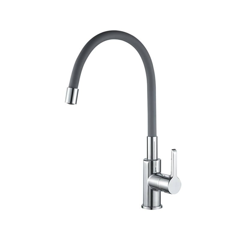 Zinc alloy 68 single-hole valve body / 40cm aluminum wire hemp pipe material faucet