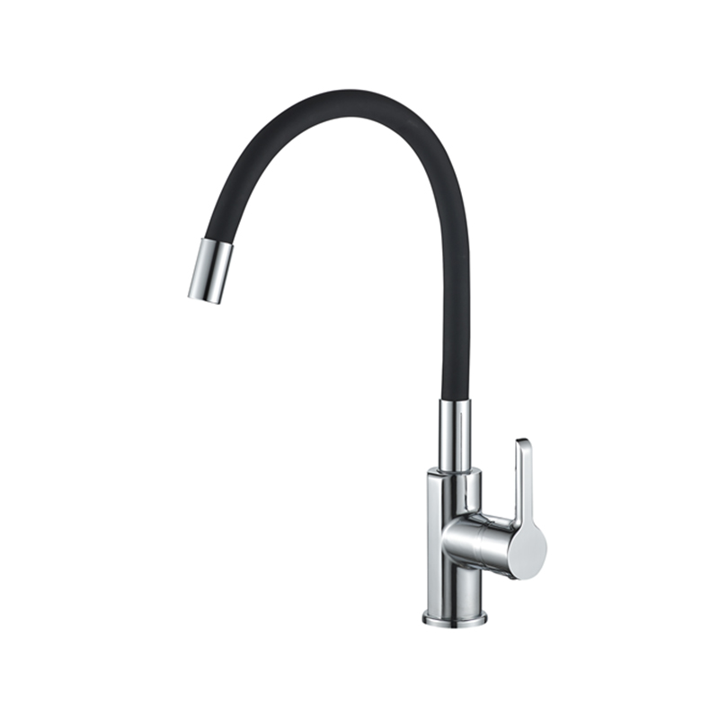 Zinc alloy 68 single-hole valve body / 40cm aluminum wire hemp pipe material faucet